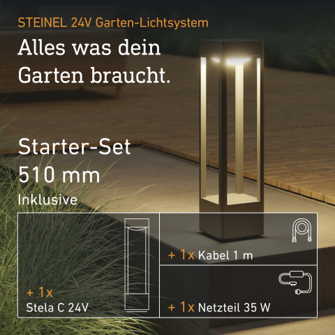 STEINEL Online Shop Stela C 24V Starter-Set 510 mm